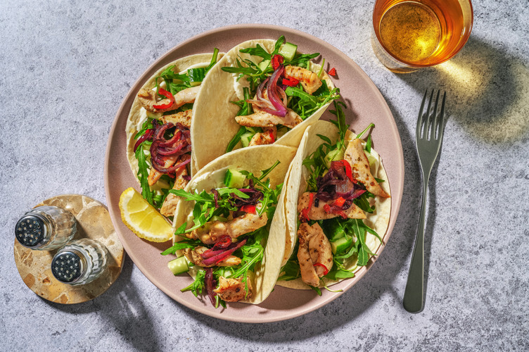 Würzig-feurige Bio-Hähnchen Tacos