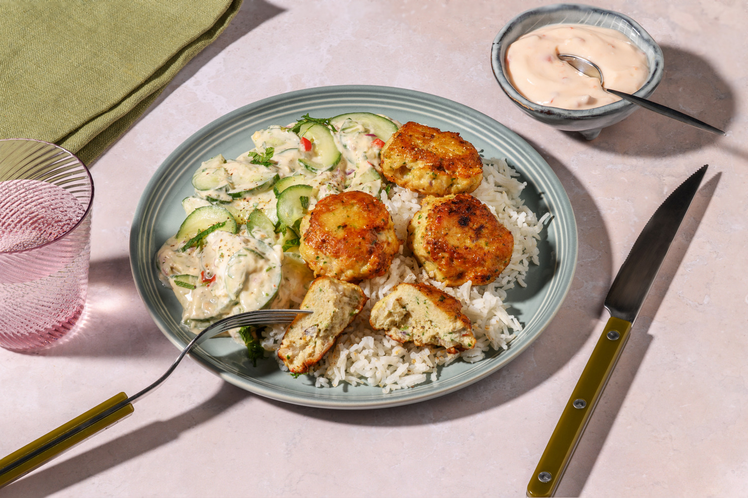 Thailändische Fisch-Patties Tod Man Pla