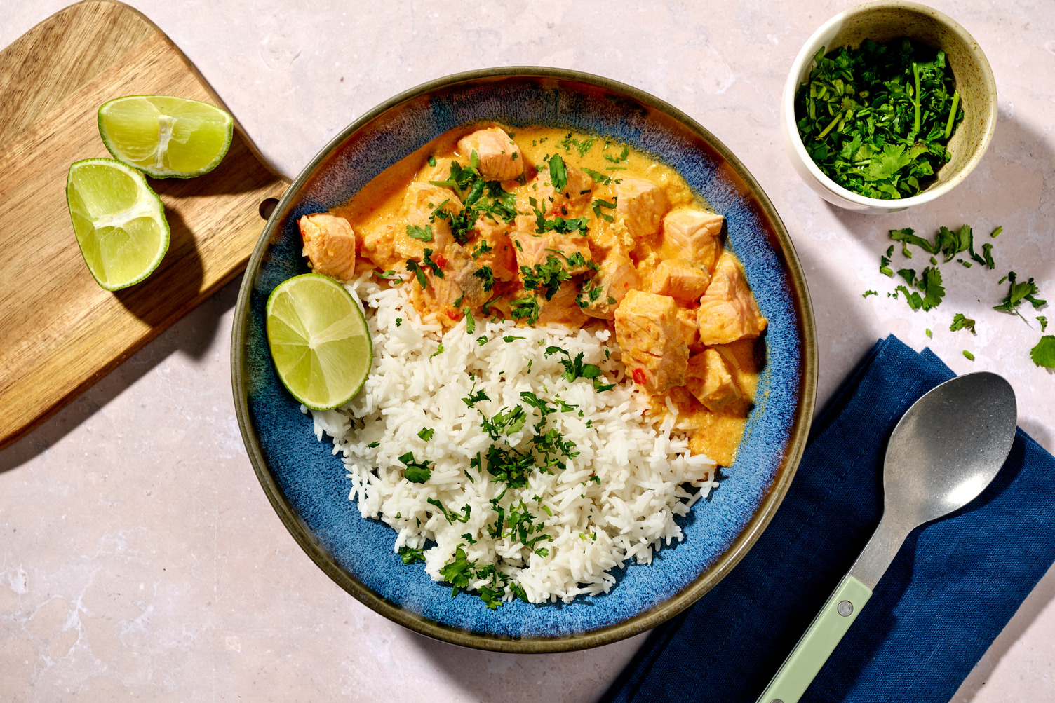 Goanisch inspiriertes Lachs-Curry 