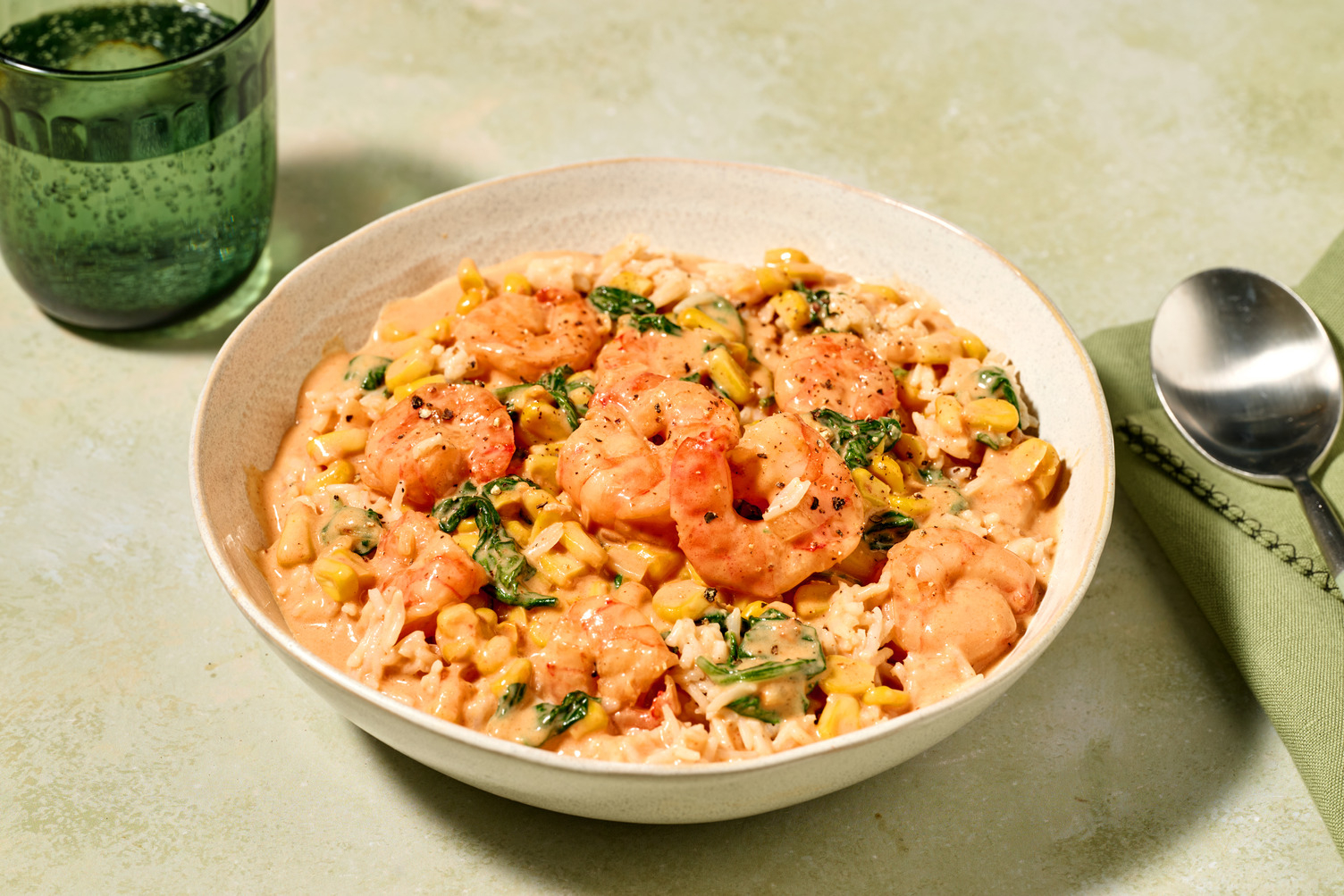 Cremige Cajun Garnelen