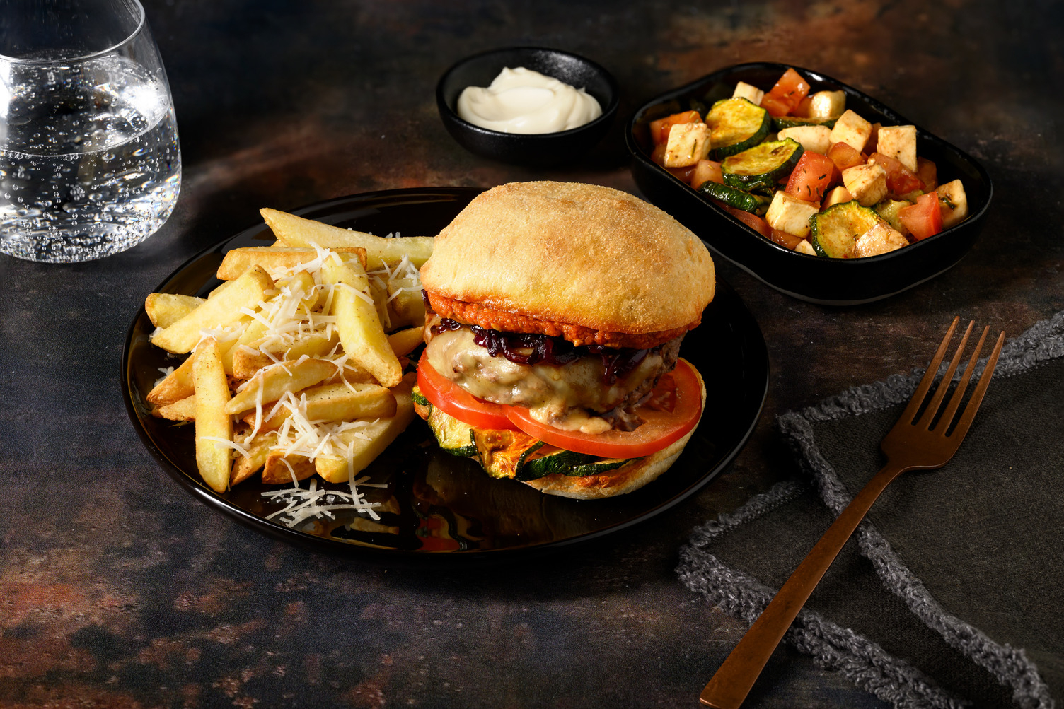 Cheeseburger à l'italienne