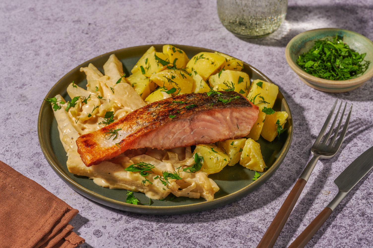 Omas Klassiker: Hamburger Pannfisch mit Lachs