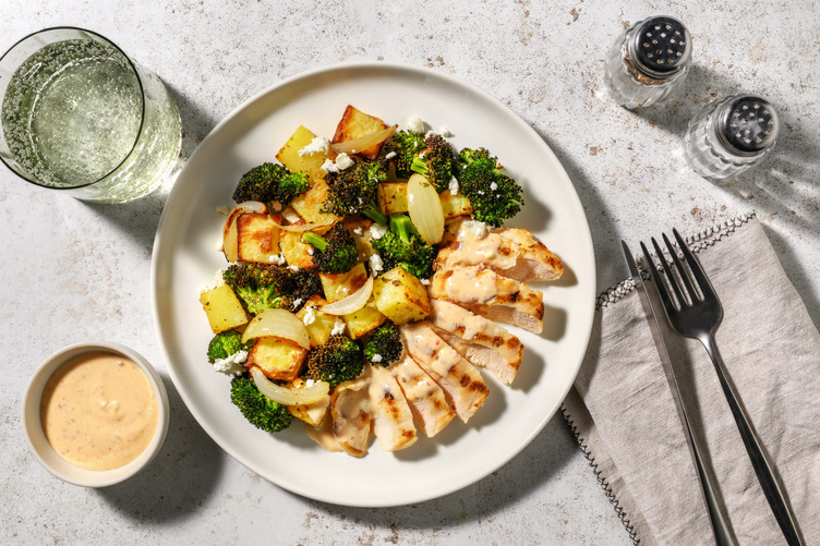 Chick-Eria-Filet in scharfer Harissa-Soße