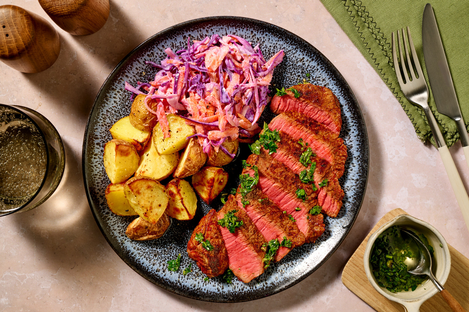 Piri Piri Roastbeef mit Chimichurri