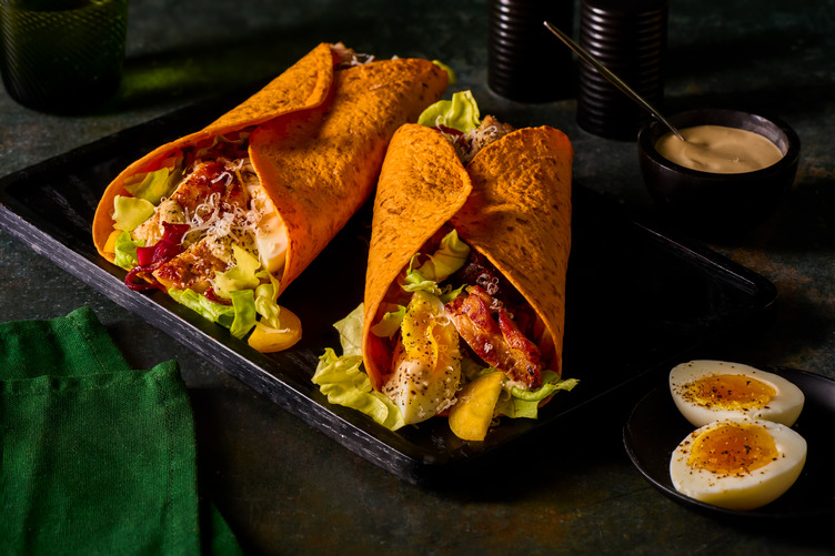 Wraps de poulet César & Parmigiano Reggiano