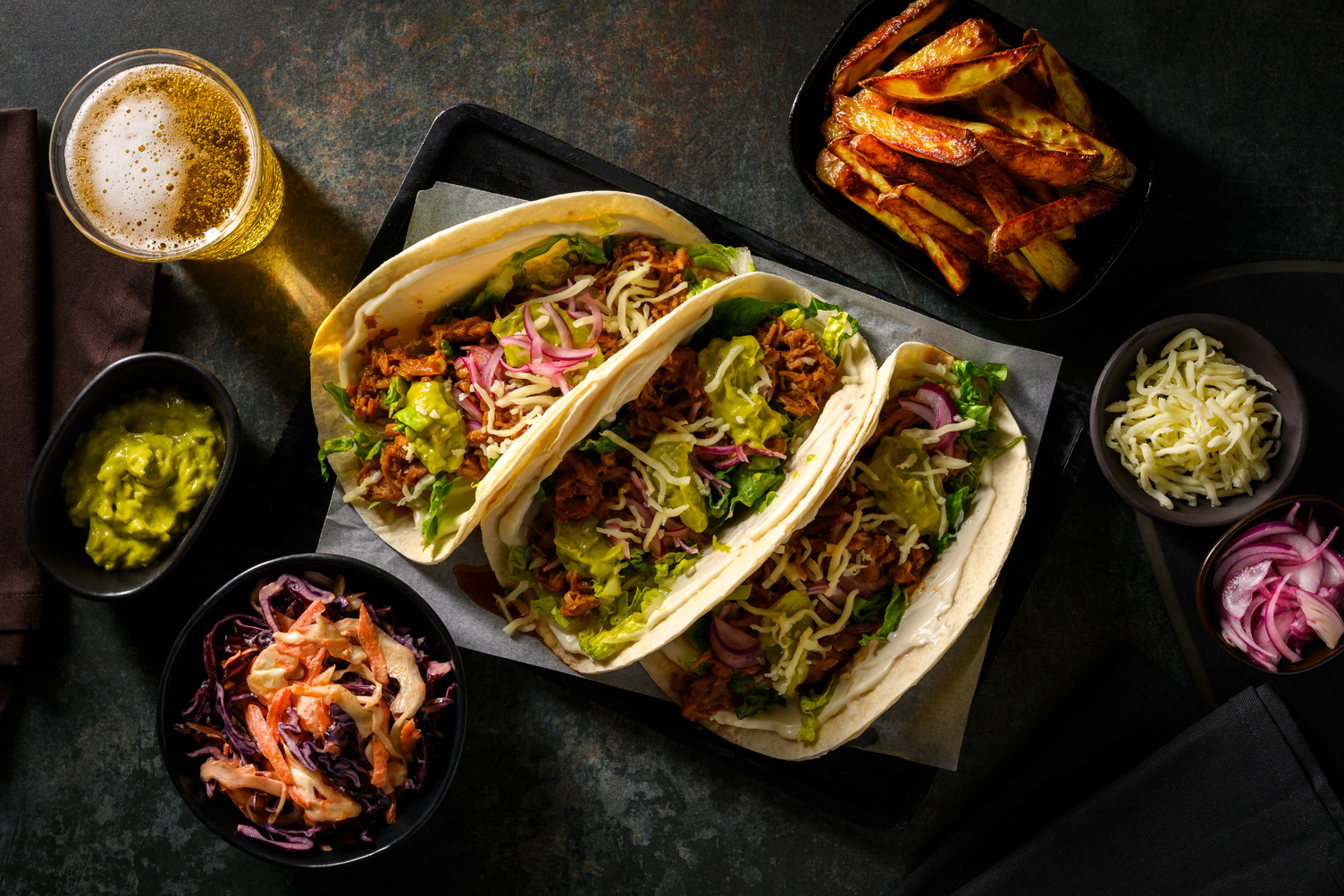 Teriyaki Pulled Pork Tacos