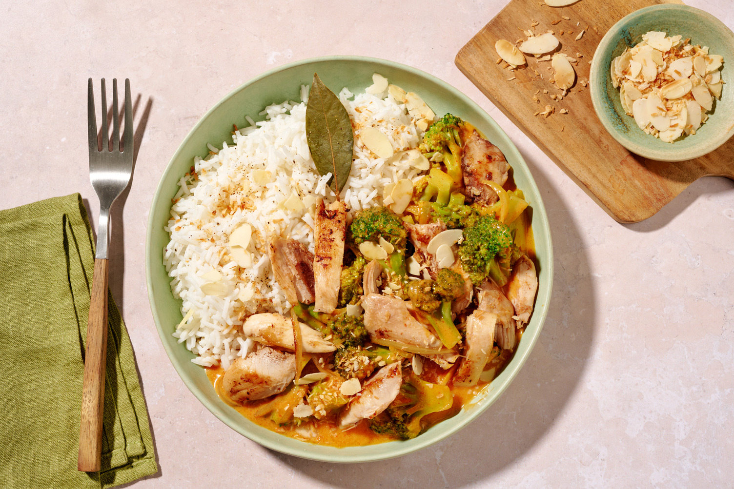 Cremiges Stir-Fry mit Bio-Hähnchen
