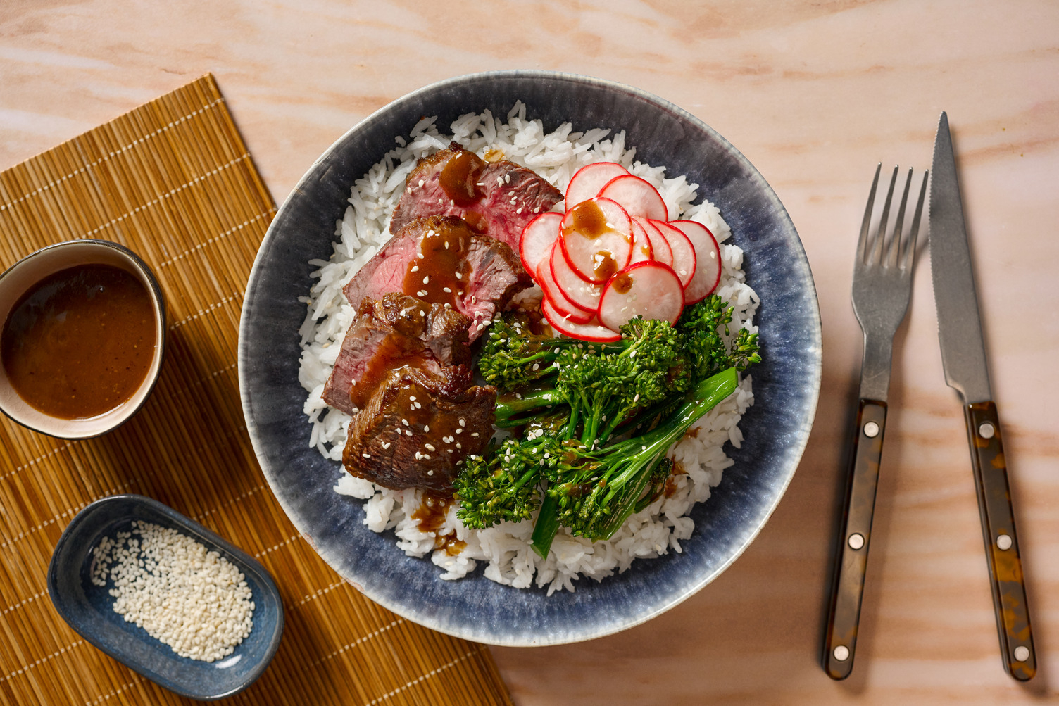 Bio-Roastbeef mit Hoisin-Glasur