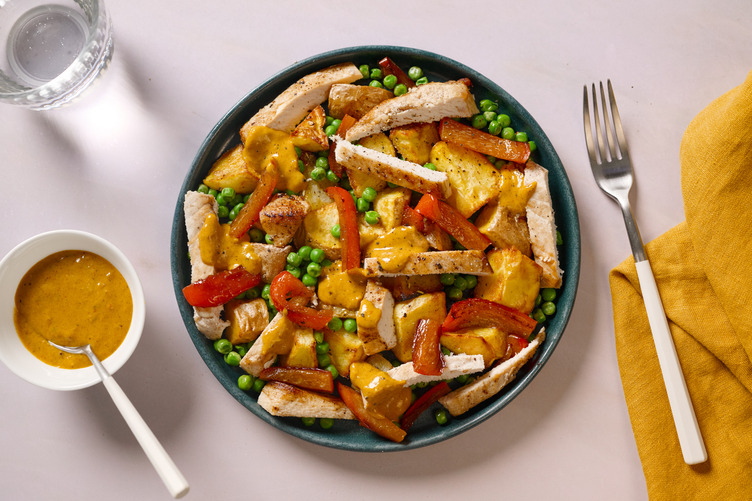 Roasted Chicken in Creamy Korma Sauce
