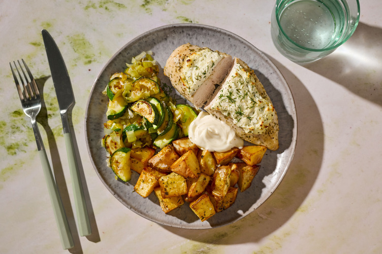 Creamy Dill Baked Chicken Breast