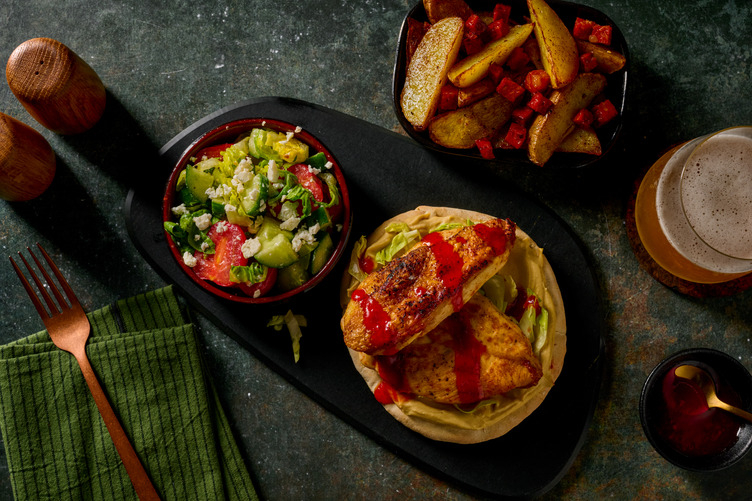 Turkish Inspired Chermoula Chicken Shawarma