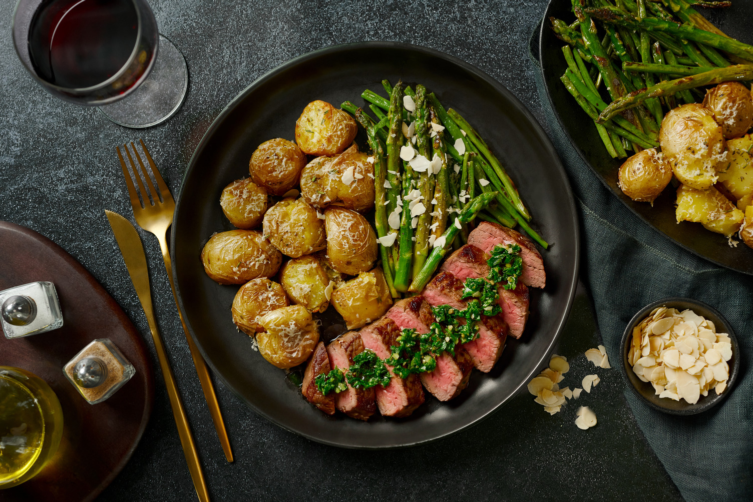 Herby 21 Day Aged Rump Steak and Garlic Butter