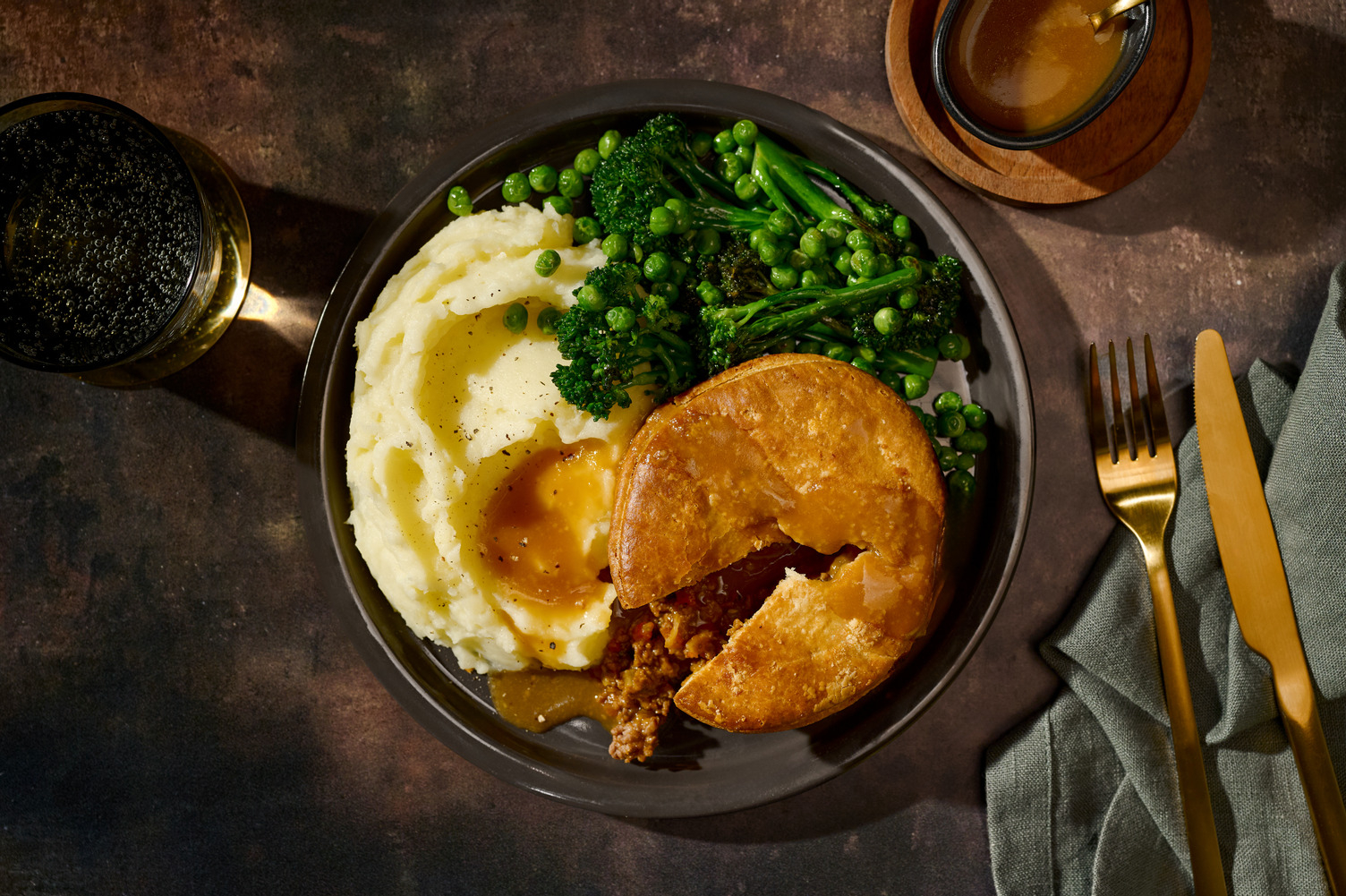 Oven-Ready Pieminister British Beef Steak & Ale Pie