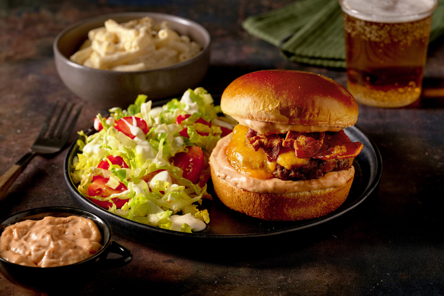 Double Bacon & Double Beef Cheeseburger