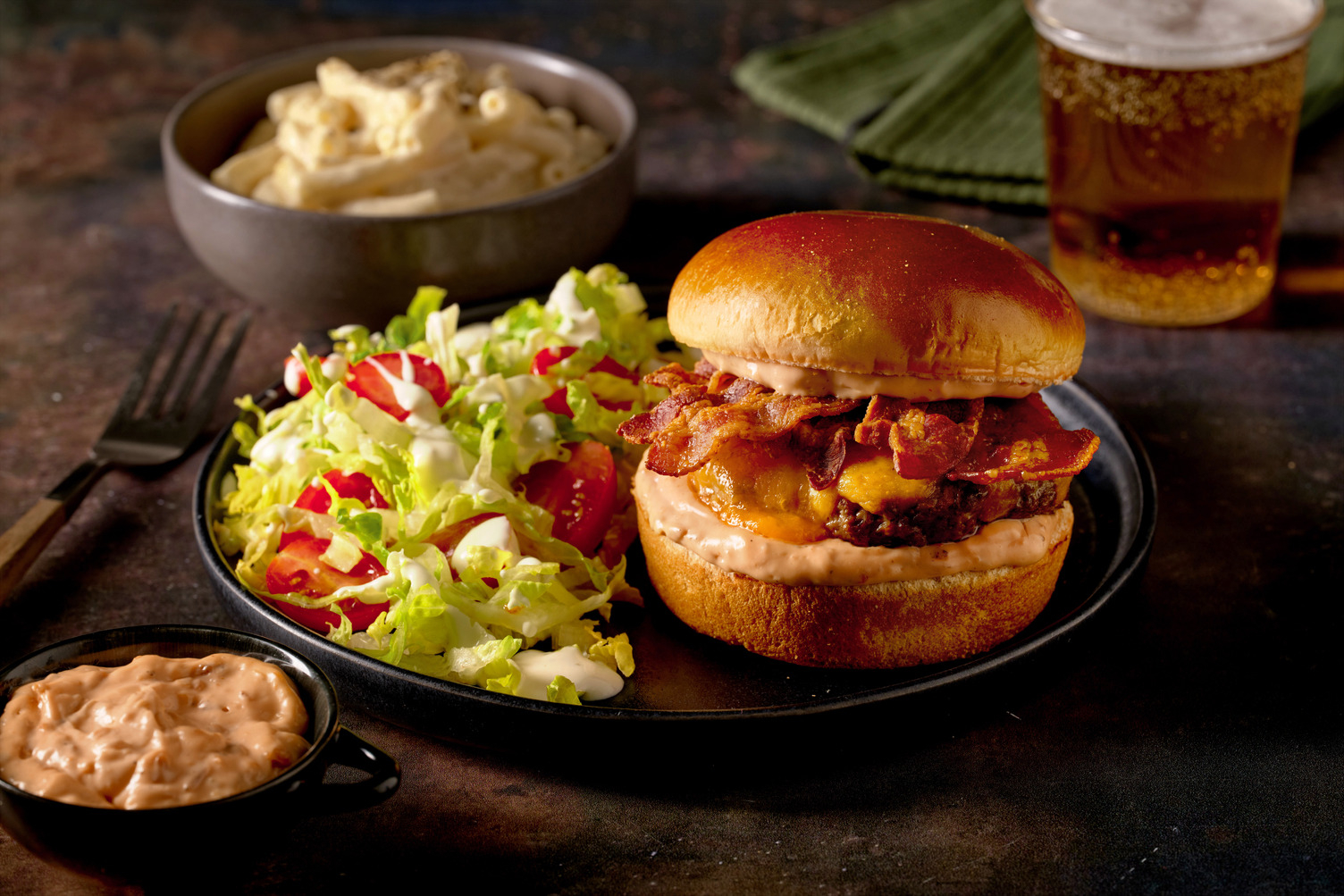 Double Bacon & Double Beef Cheeseburger