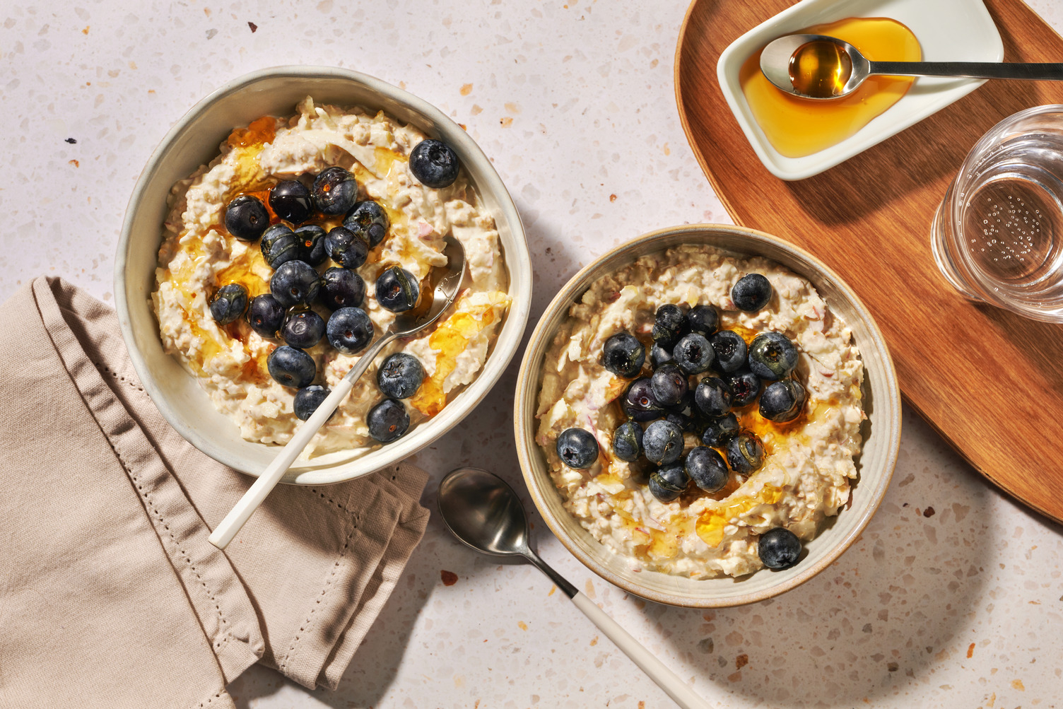 Honey Apple Bircher Muesli
