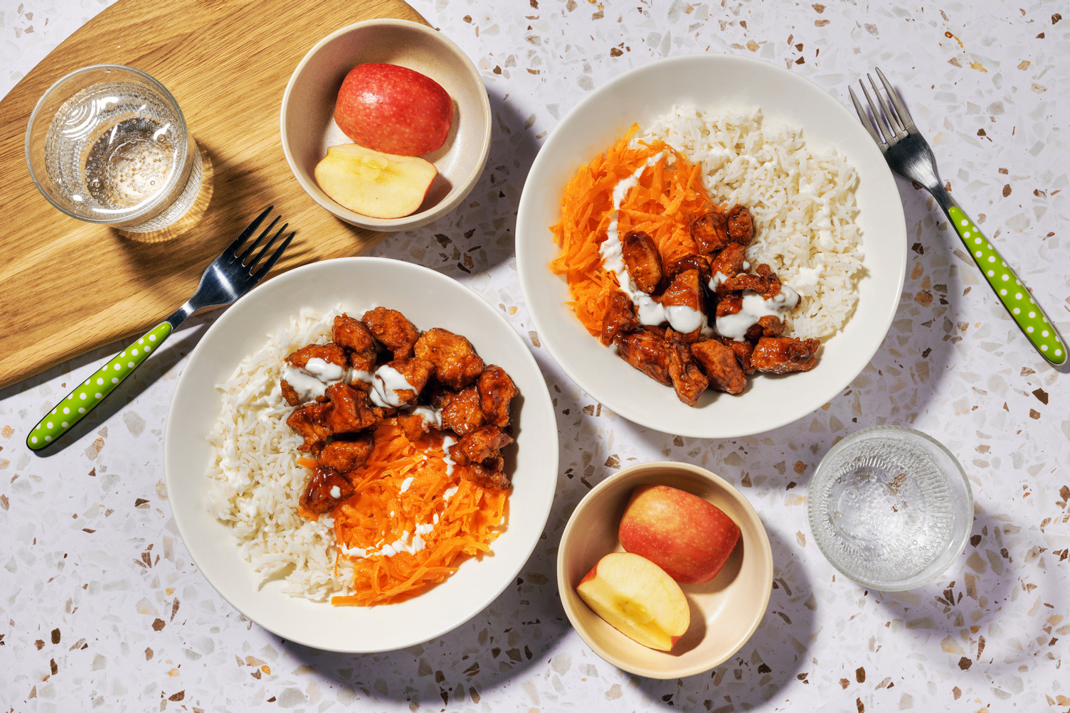 Poké bowl au poulet comme à Hawaï 