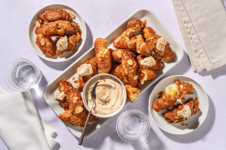 Mini-croissants pomme, cannelle & mascarpone