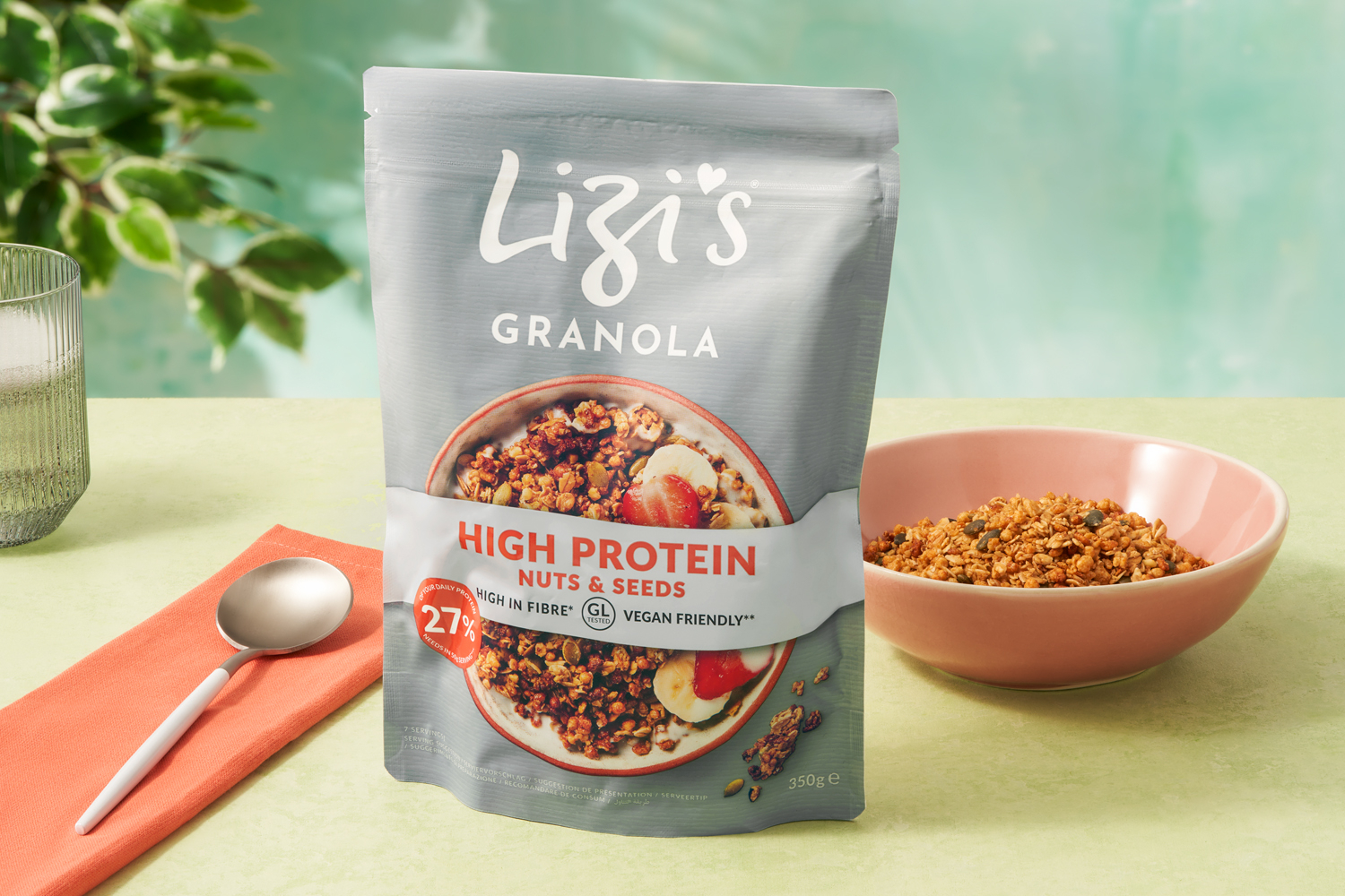 Lizi's High Protein Nuts and Seeds Granola 