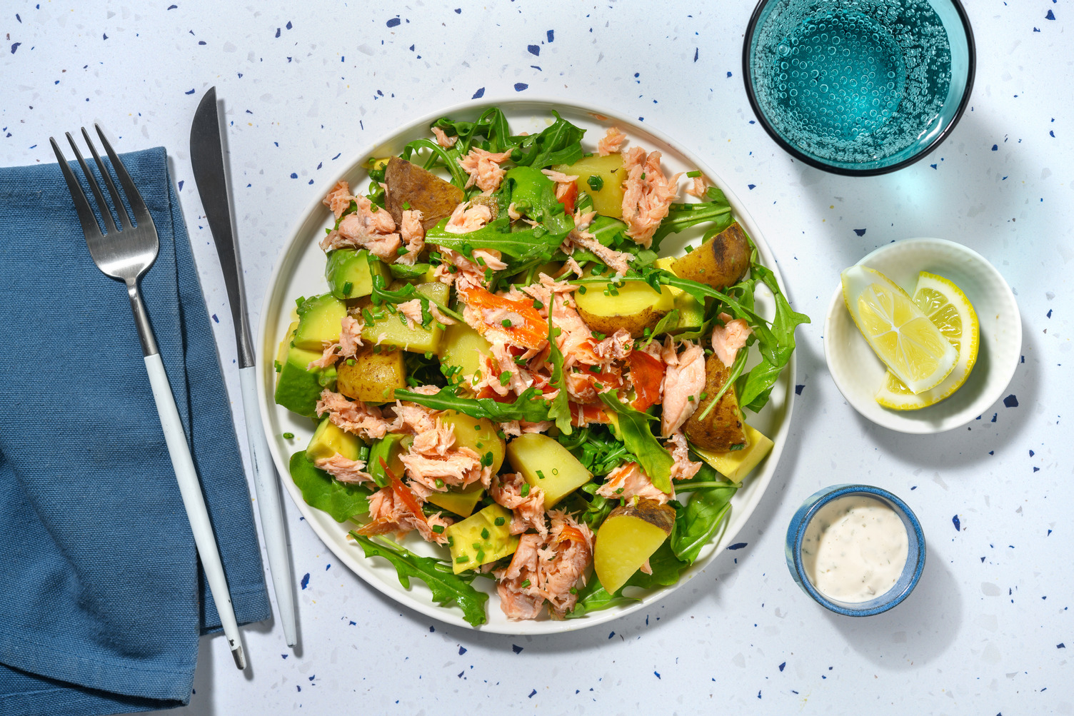 Bowl nordique saumon fumé & avocat