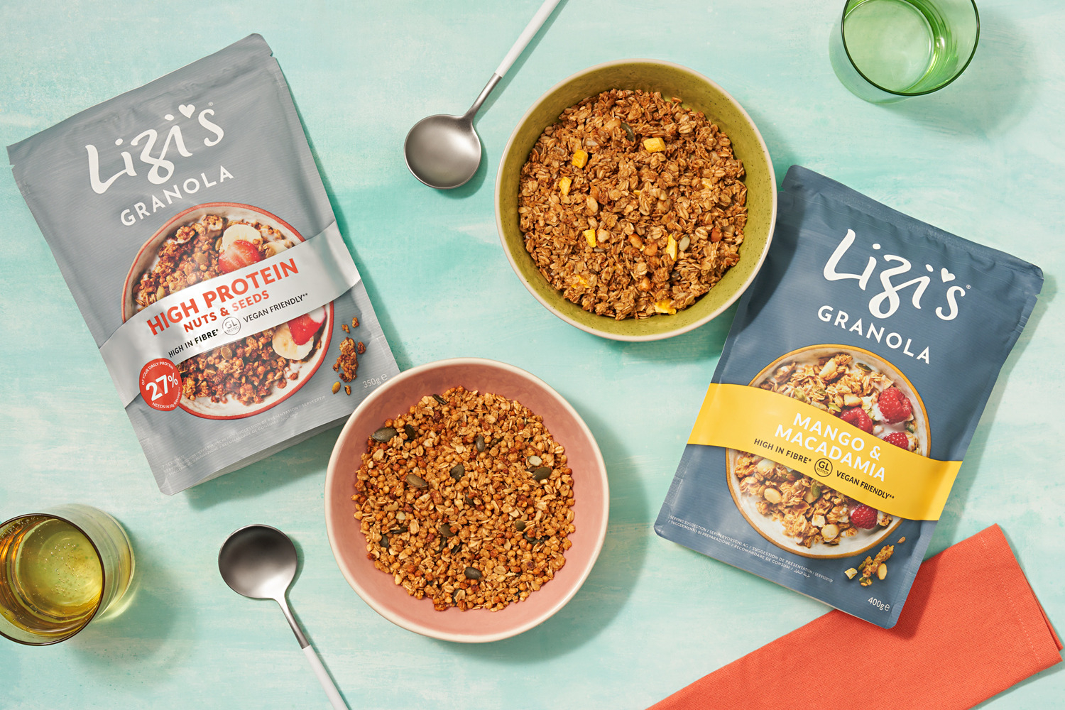 Lizi's Granola Breakfast Bundle | Just add yoghurt or milk!