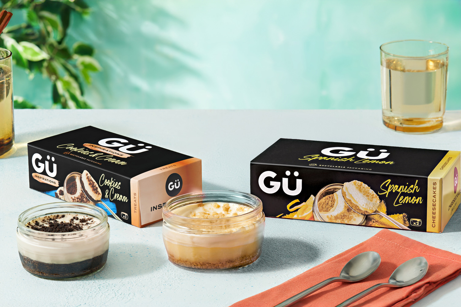 Gϋ Cookies & Cream and Lemon Variety Bundle