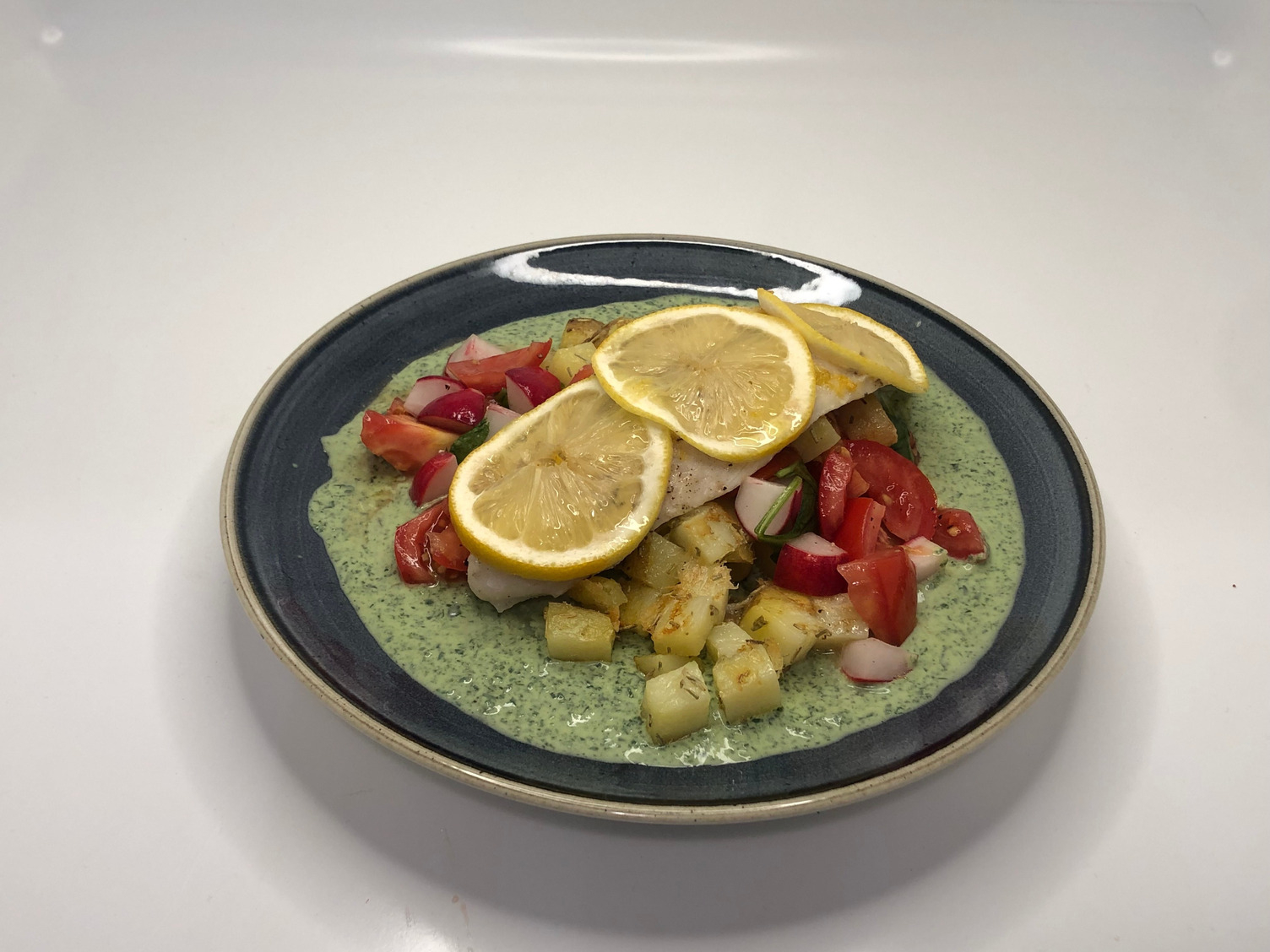 Honig-Zitronen-Fisch