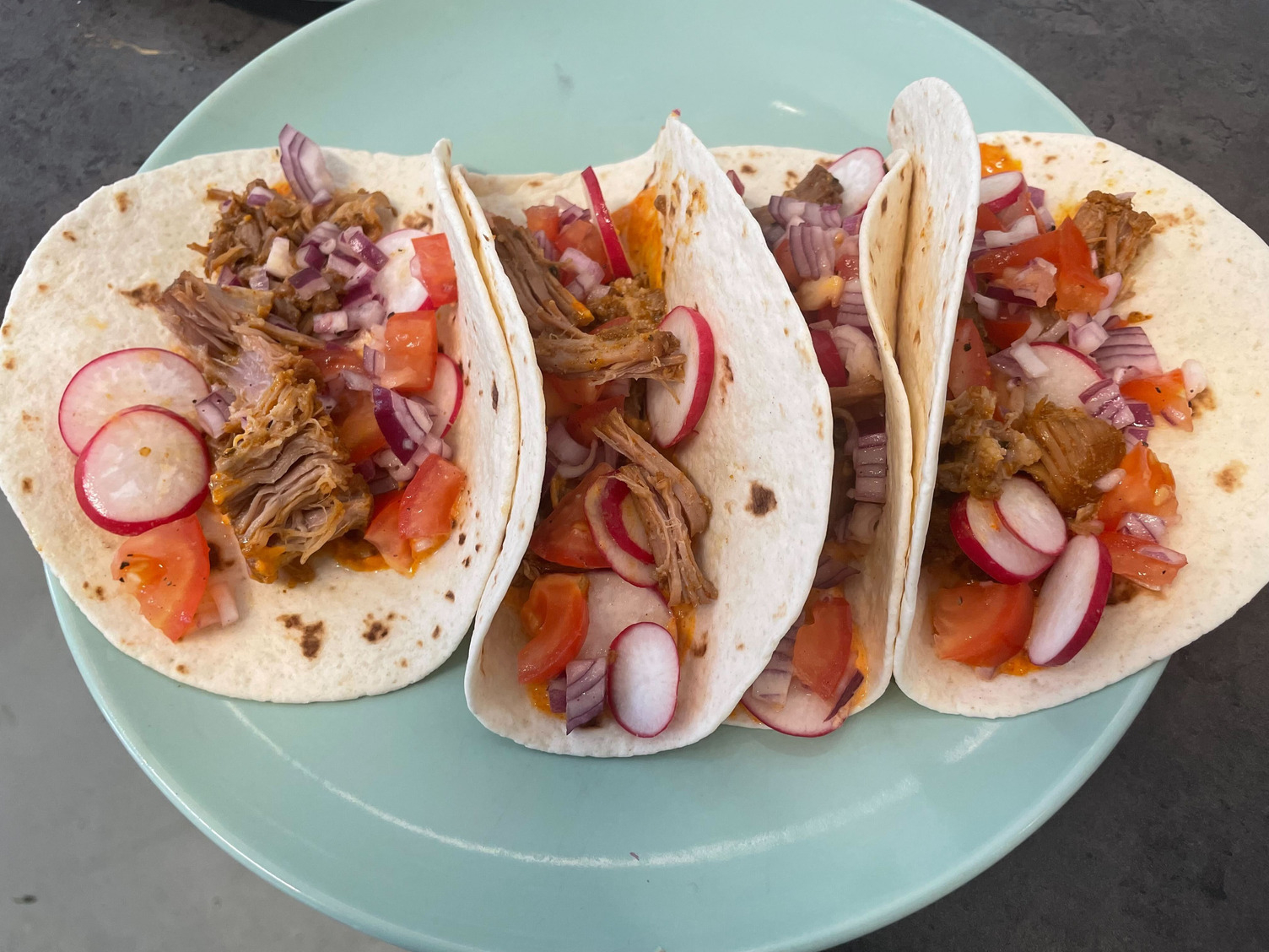 Pulled pork tacos