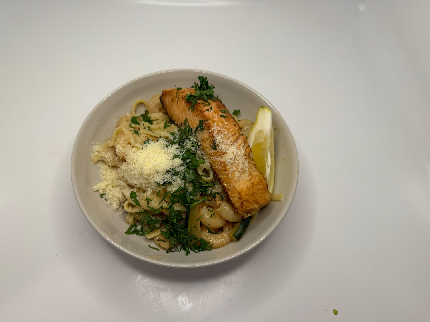 Linguine alla Salmone! Cremige Lachspasta