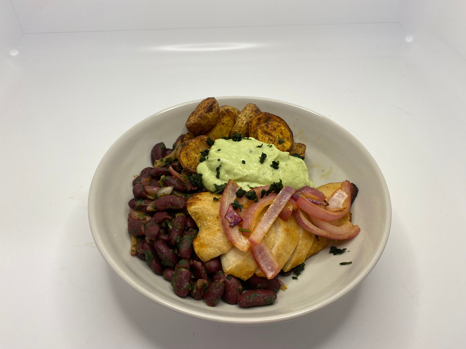 High Protein Veggie Tex Mex Teller