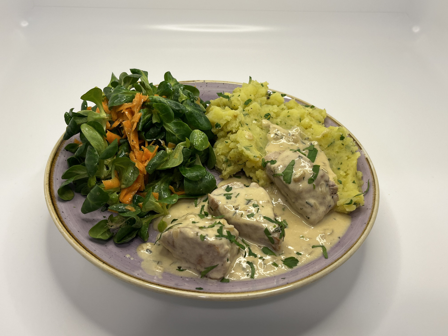 Schweinefilet in Rosmarinsoße