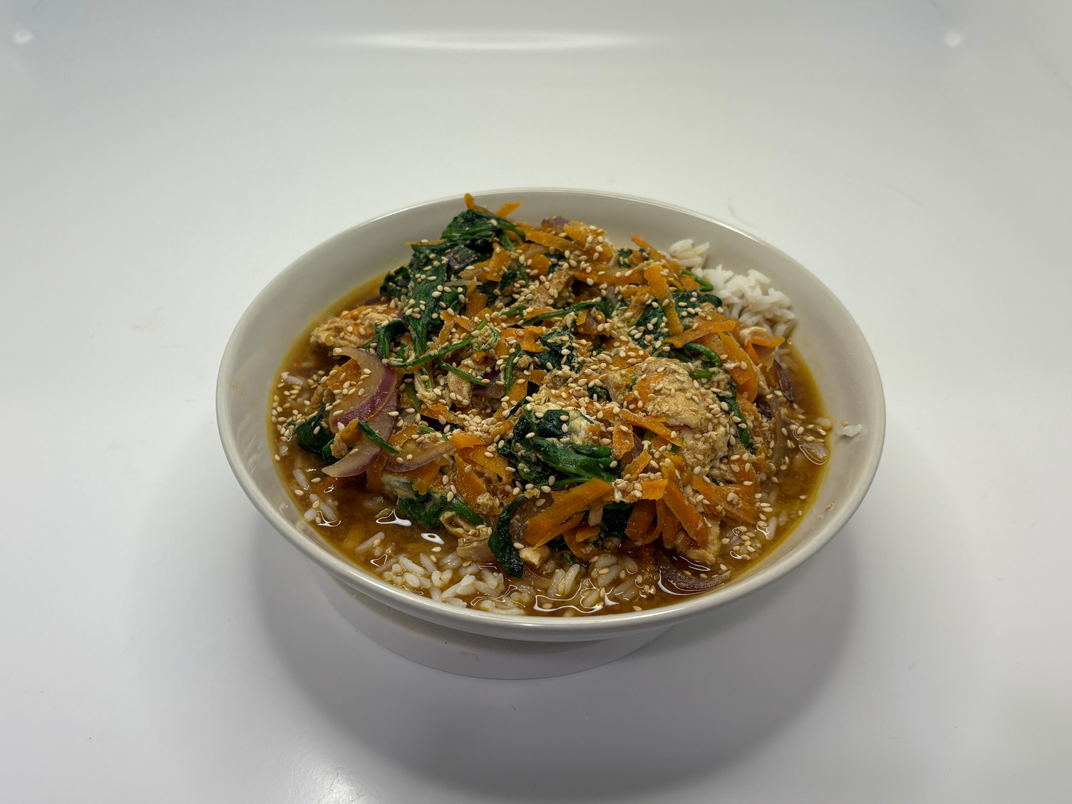 Oyakodon! Japanische Hähnchen Bowl mit Ei