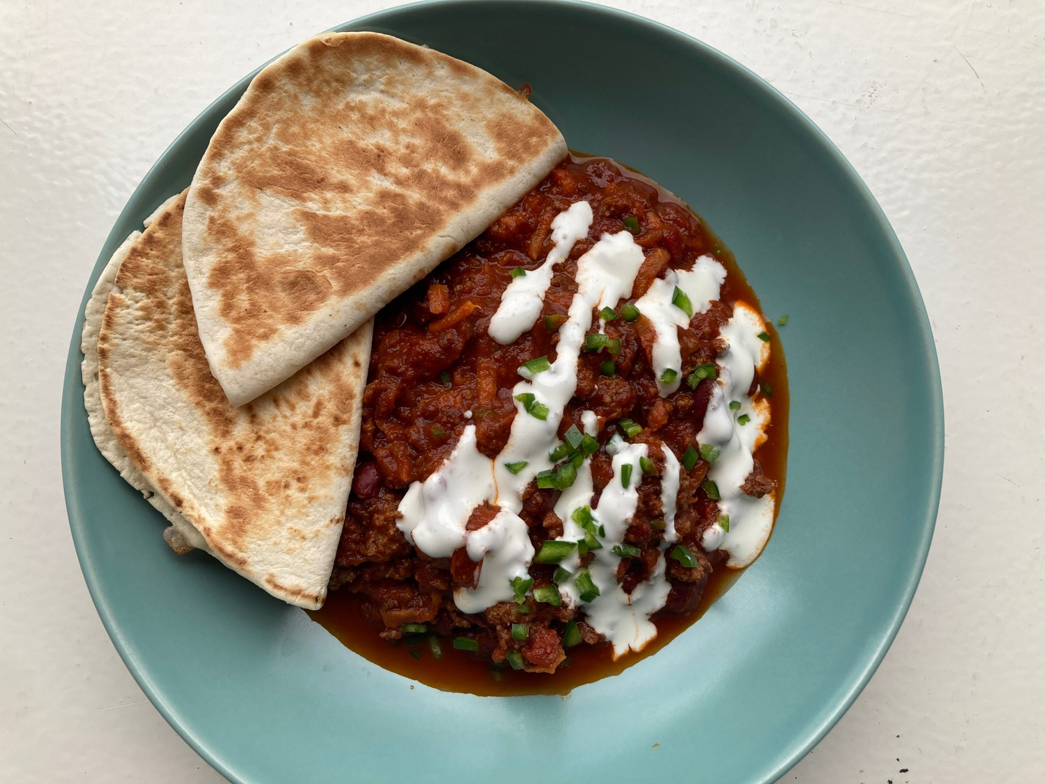 American beef chilli bowl