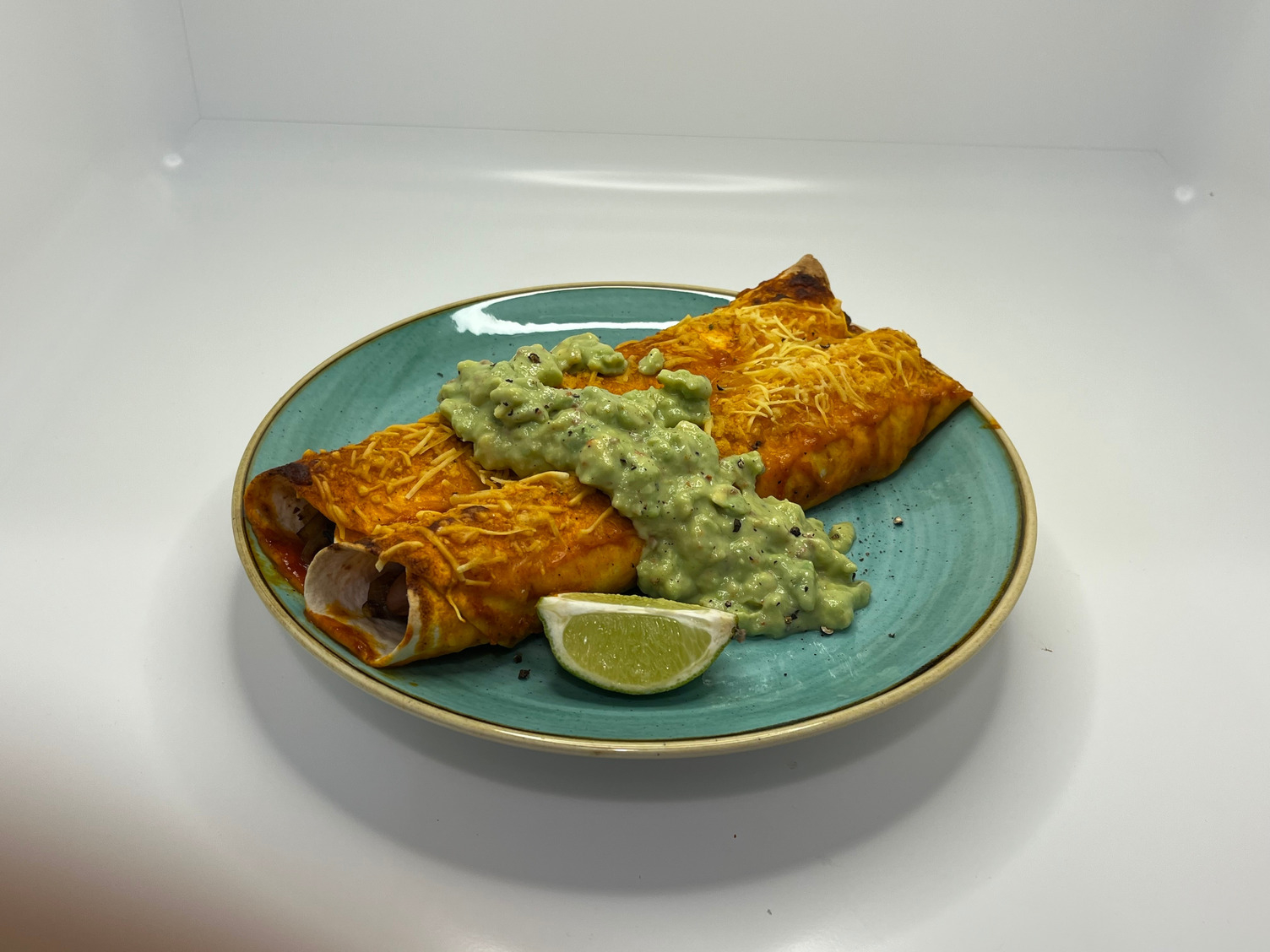 Vegane Pilz-Enchiladas!