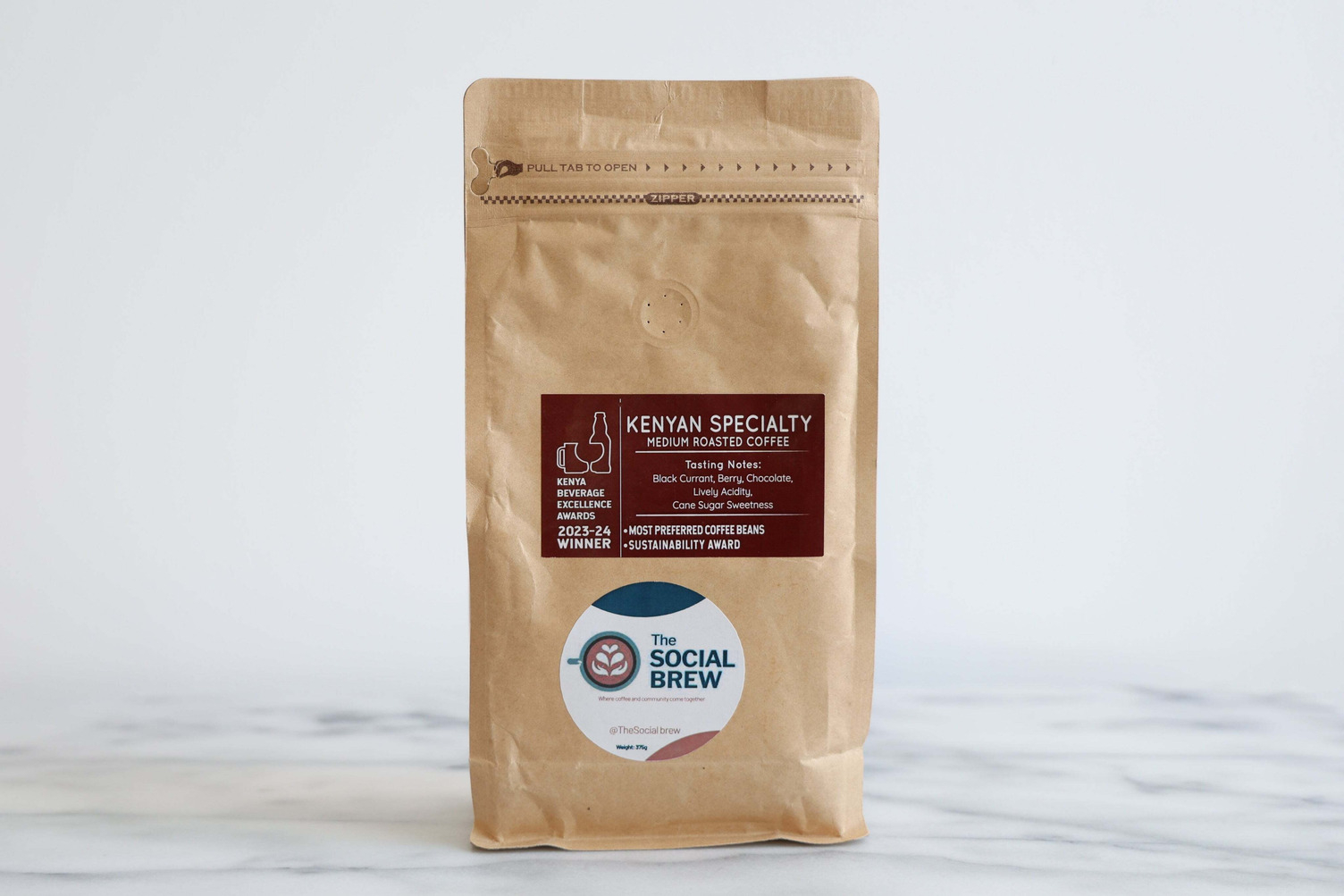 Kenyan Medium Roasted Ground Coffee