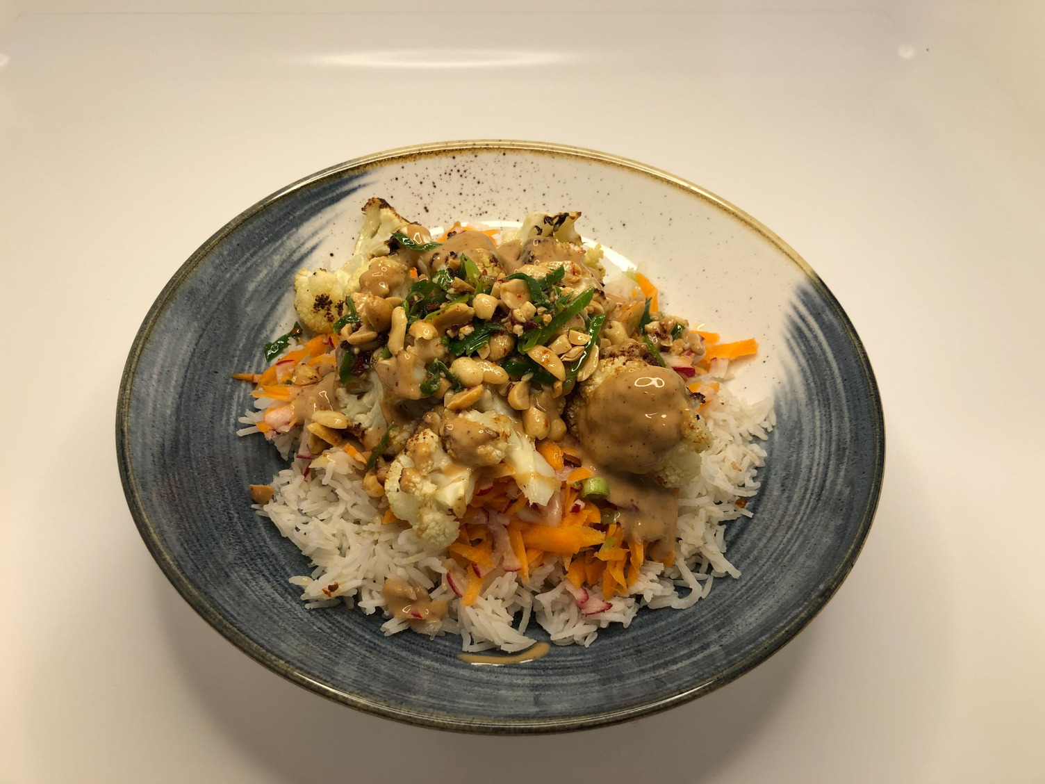 Sticky Sesame Cauliflower!