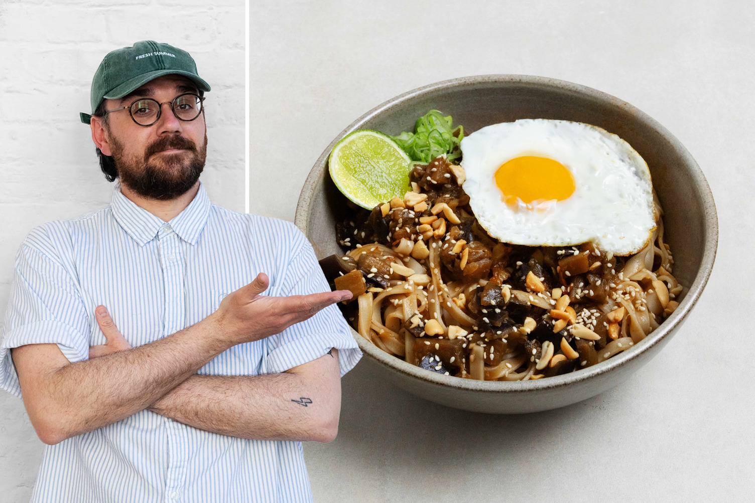 Wok Me Up : nouilles & aubergines miso-sésame
