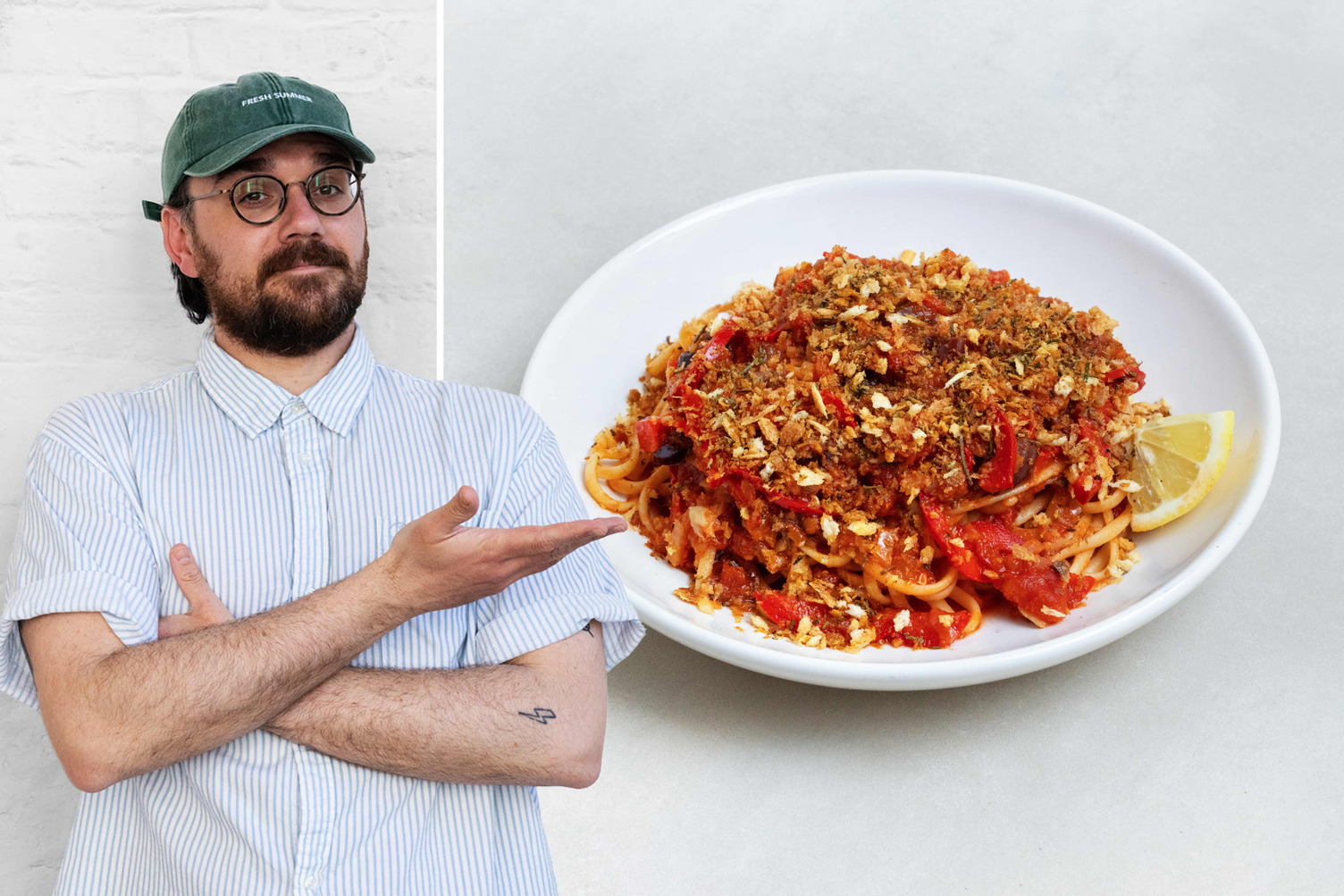 Pasta La Vista : harissa-sardines