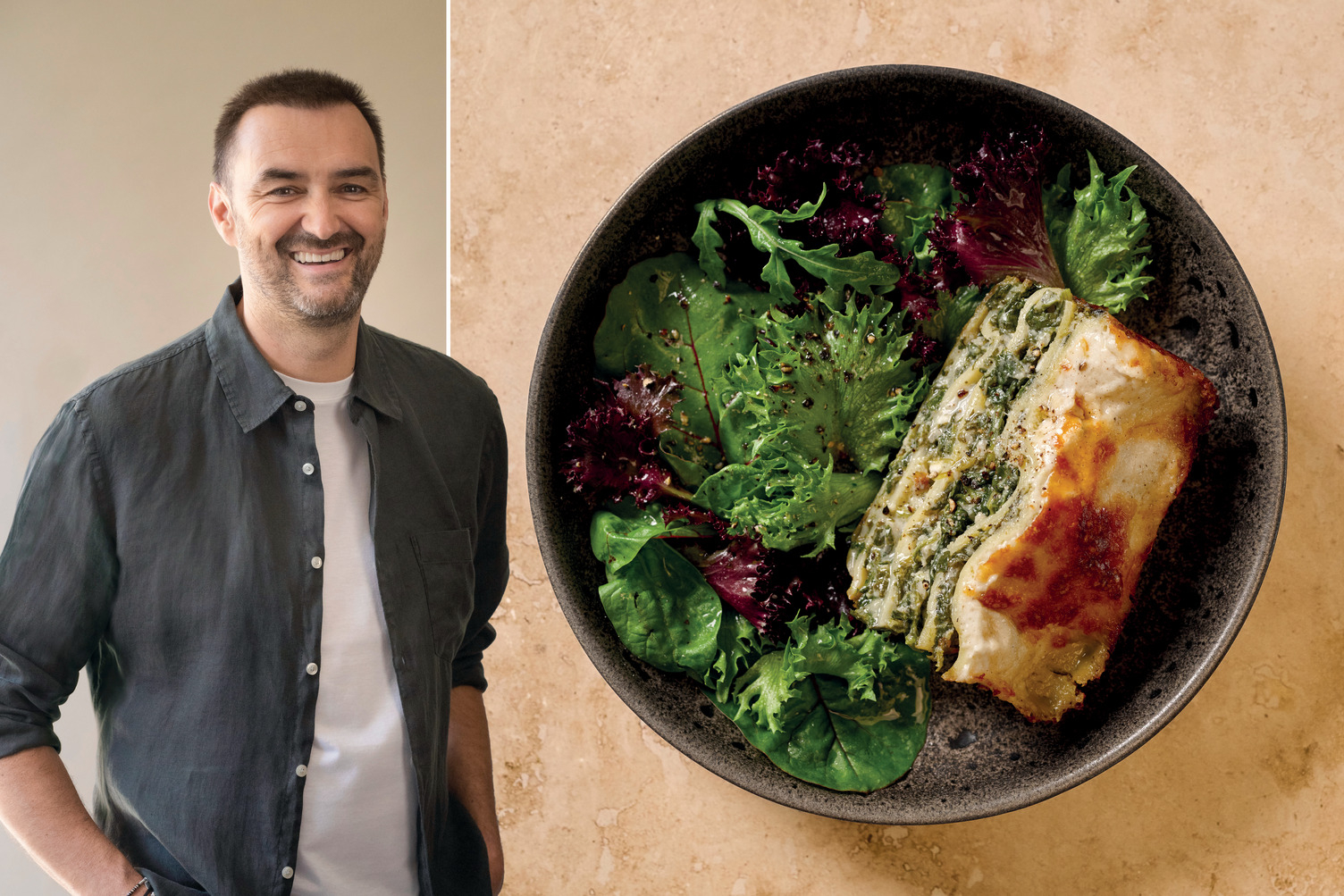 Lasagne vertes de Cyril Lignac