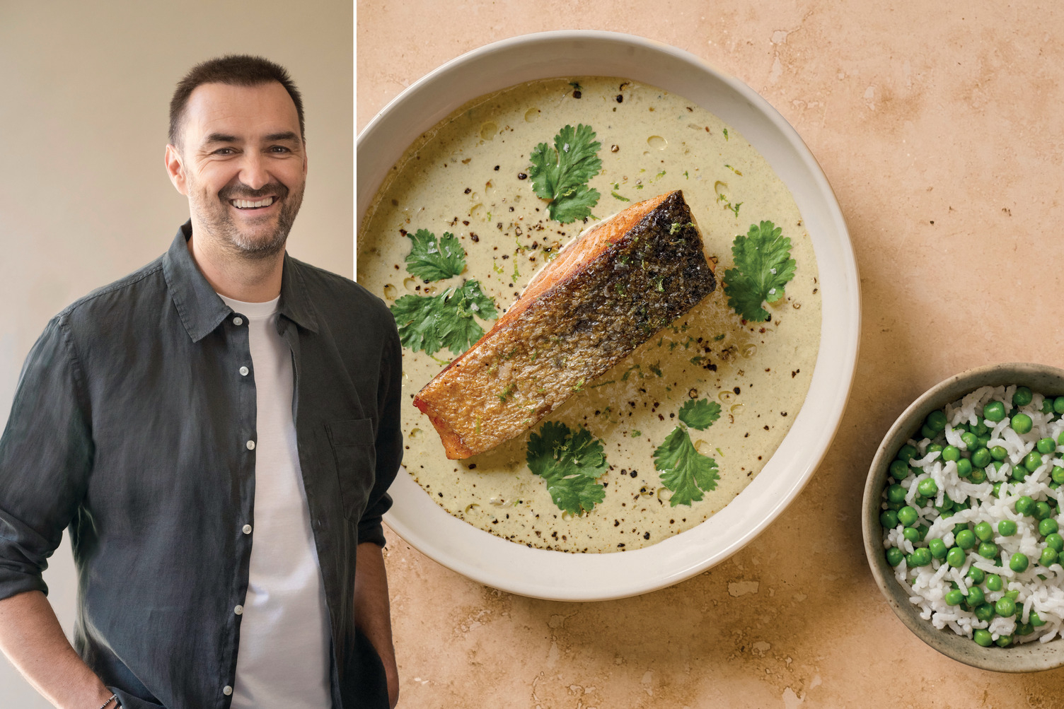 Saumon au bouillon thaï de Cyril Lignac