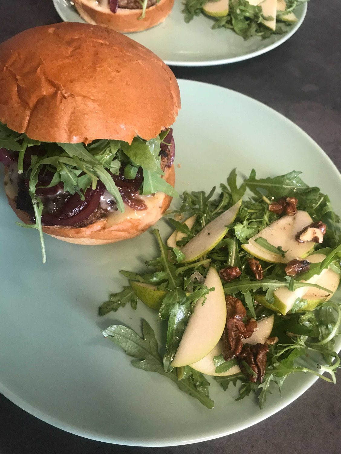 ​​Fransk-inspirert bearnaise burger