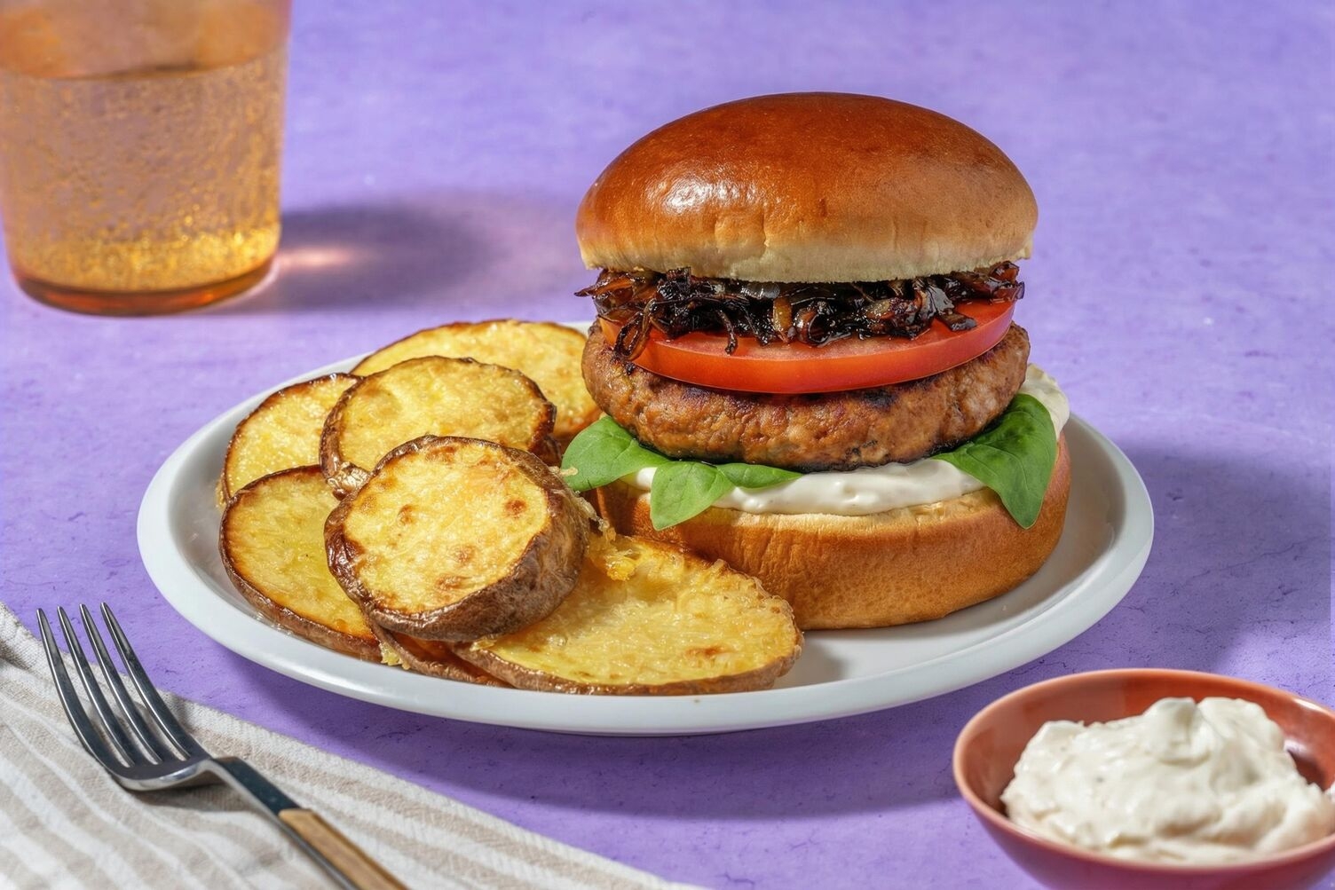 Italian-Inspired Impossible® Burger Patties Burgers