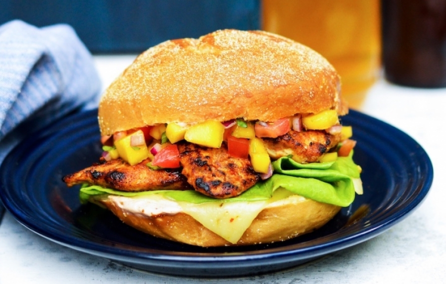Jerk Chicken Sandwich