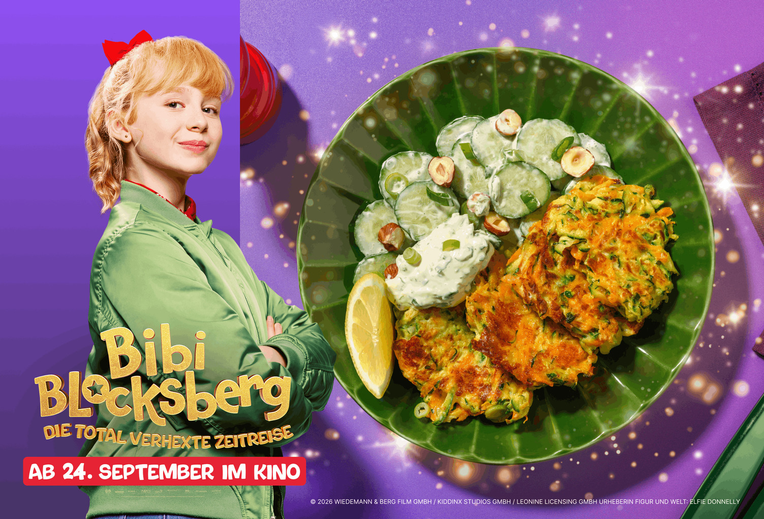 Flauipauis Zucchini-Puffer mit Hexenkräutern