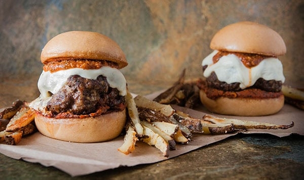 Mozza 'Meatball' Burgers