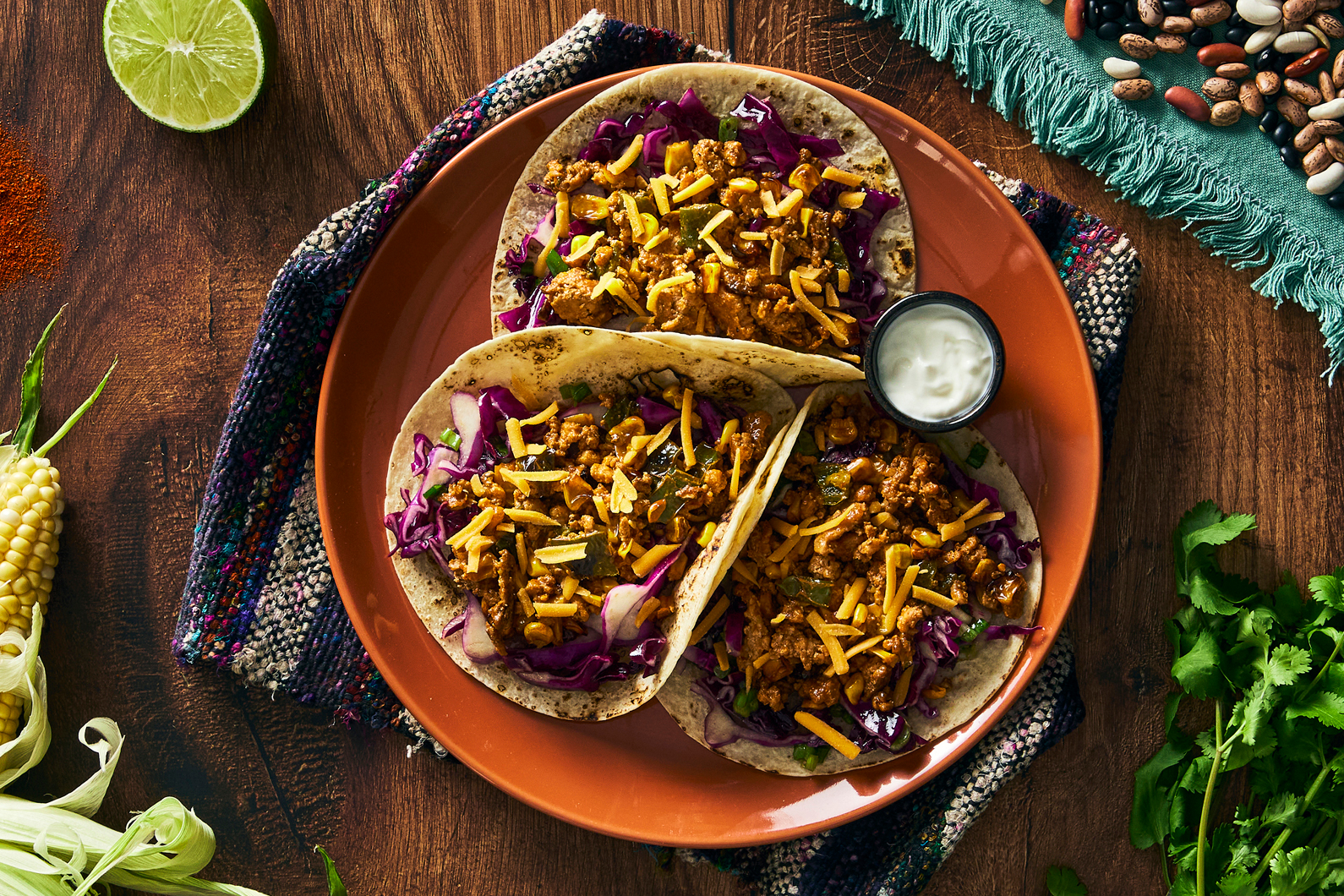 Tacos de porc mexicains aux jalapeños grillés