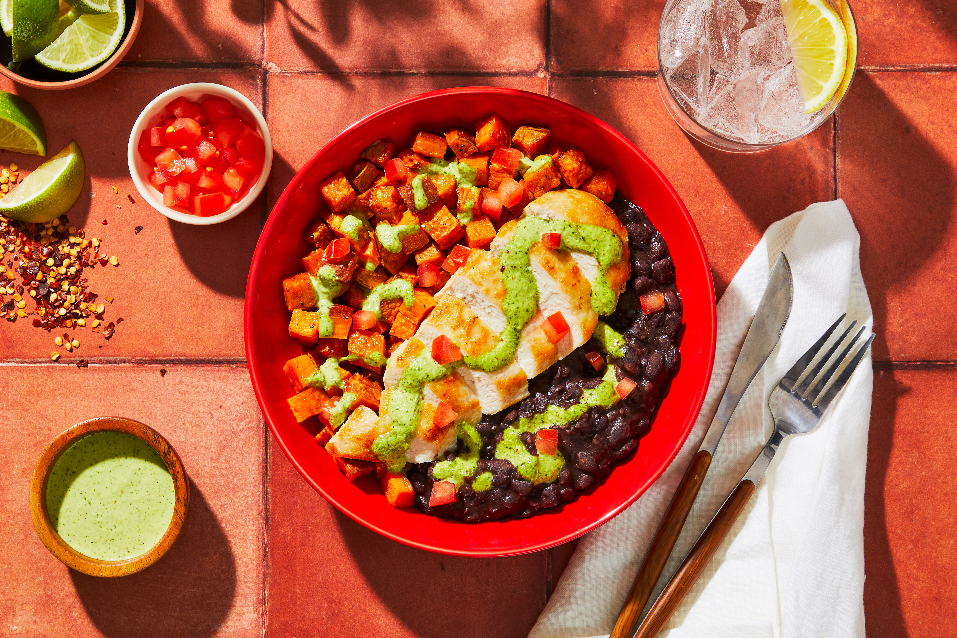 Spicy Peruvian Sirloin Steak Bowls