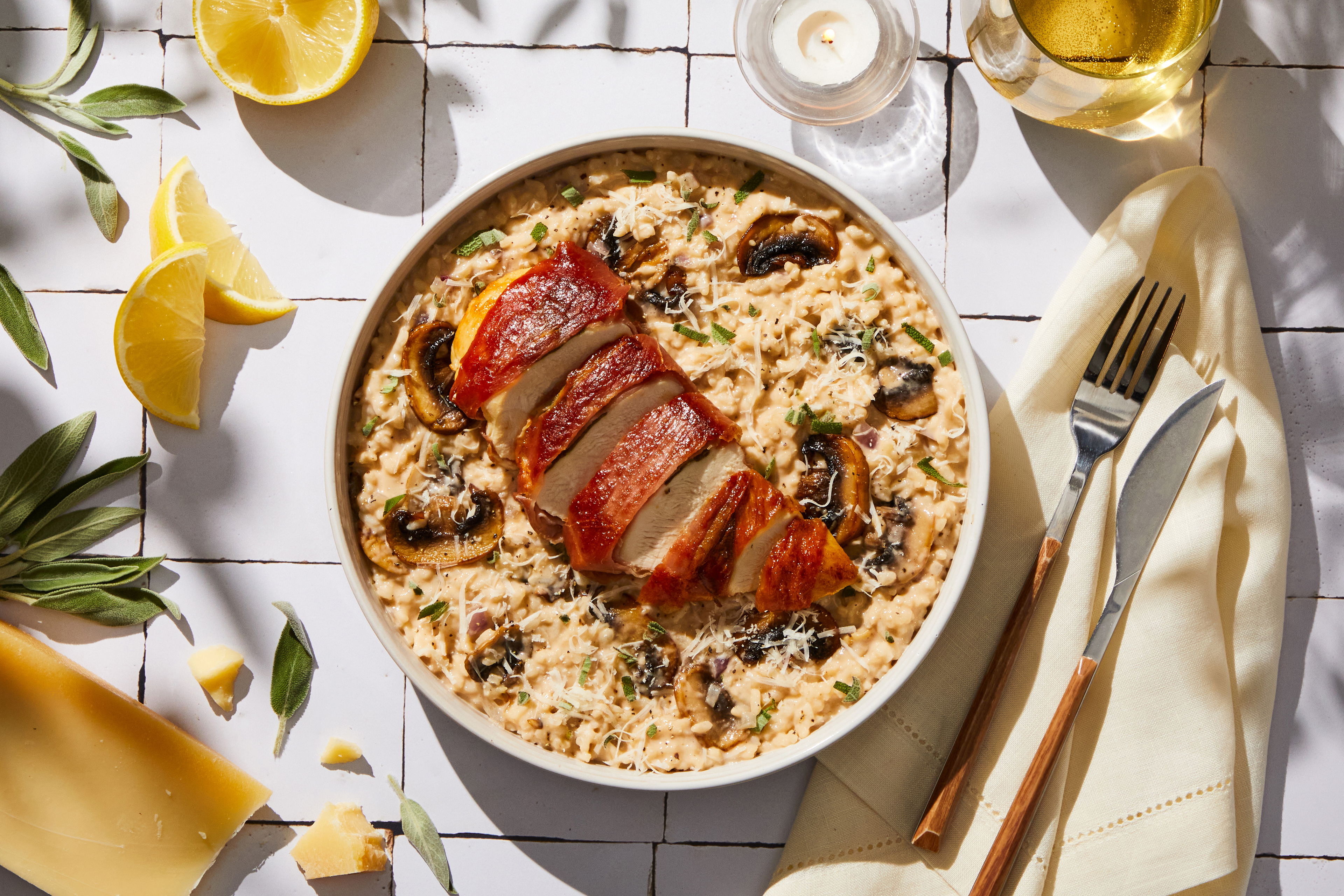 Italian Chicken Saltimbocca with Prosciutto