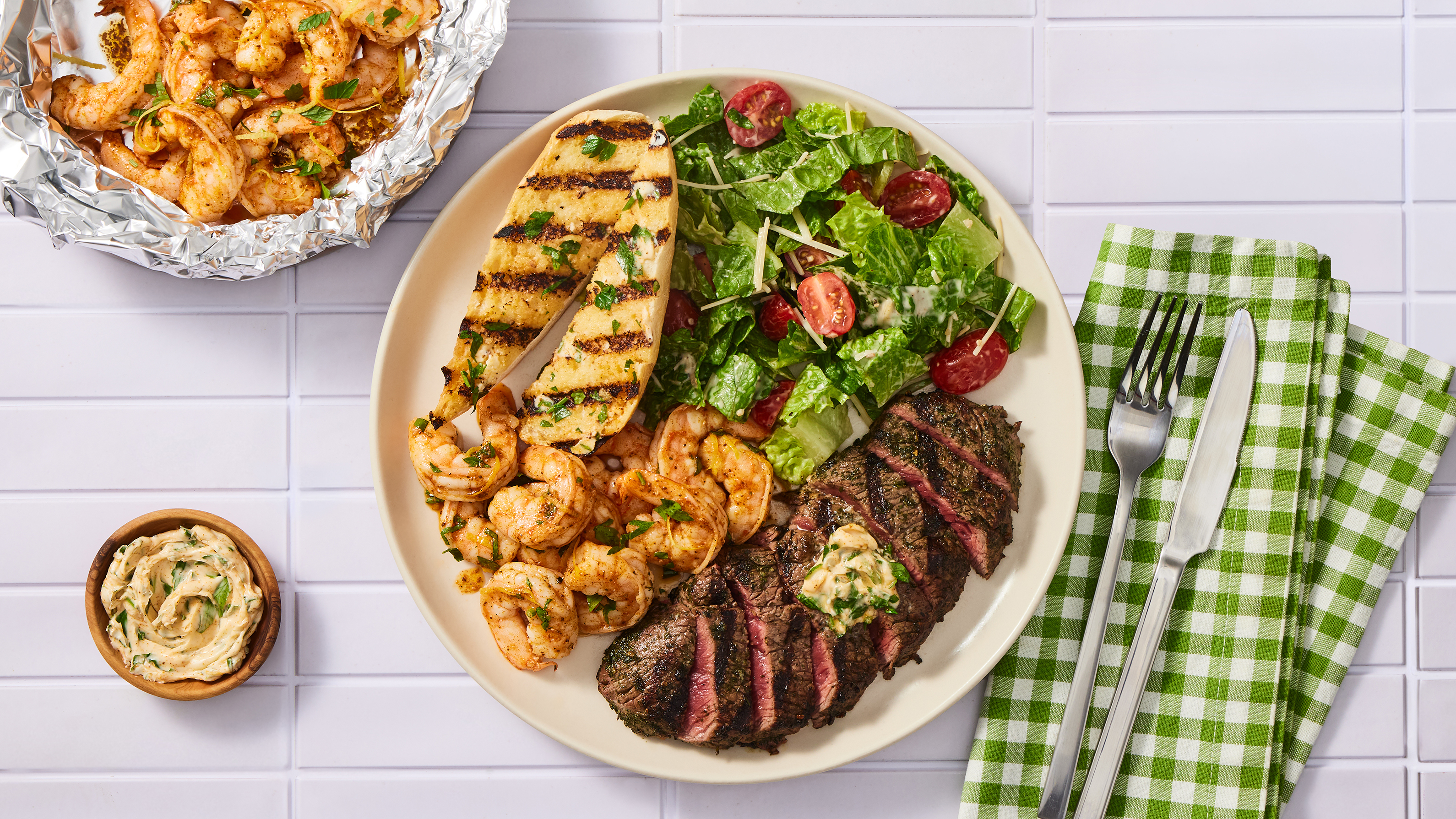Grilled Steak & Veggie Packets