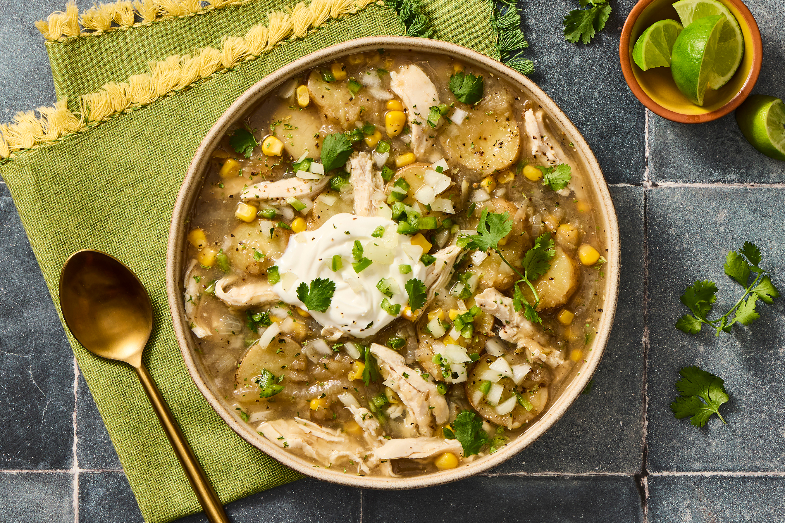 XL Colombian-Inspired Chicken & Potato Soup